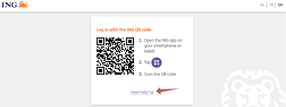страница для входа в ЛК для бизнеса