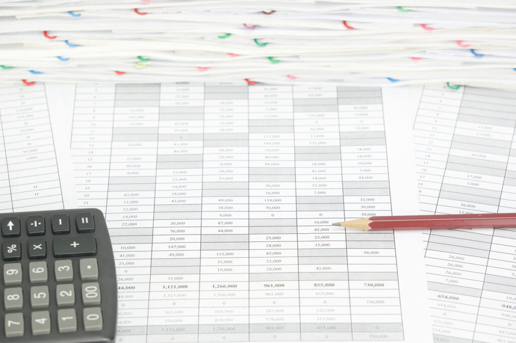 таблицы с калькулятором