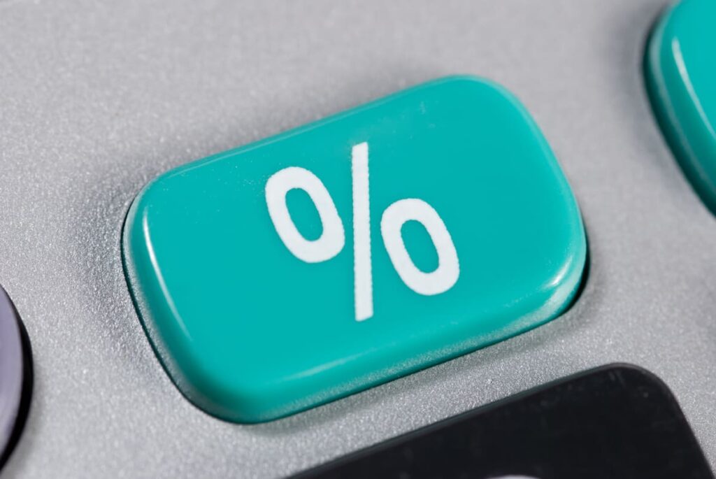 кнопка процента на калькуляторе