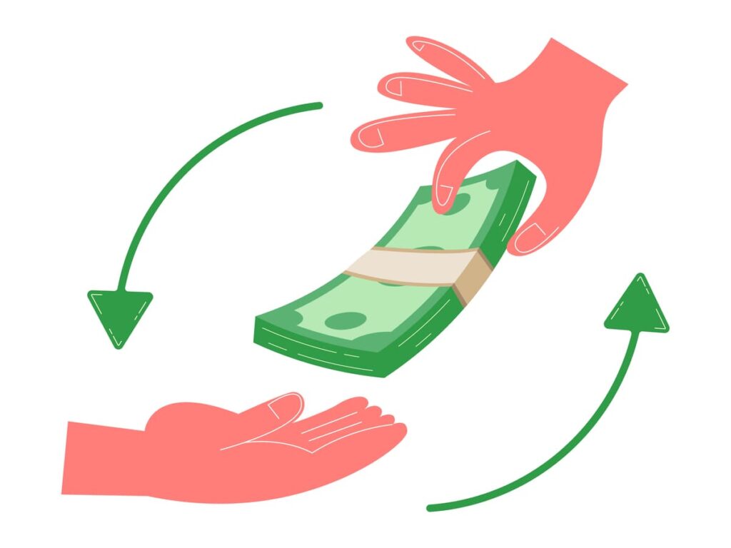 круговорот денег в руках