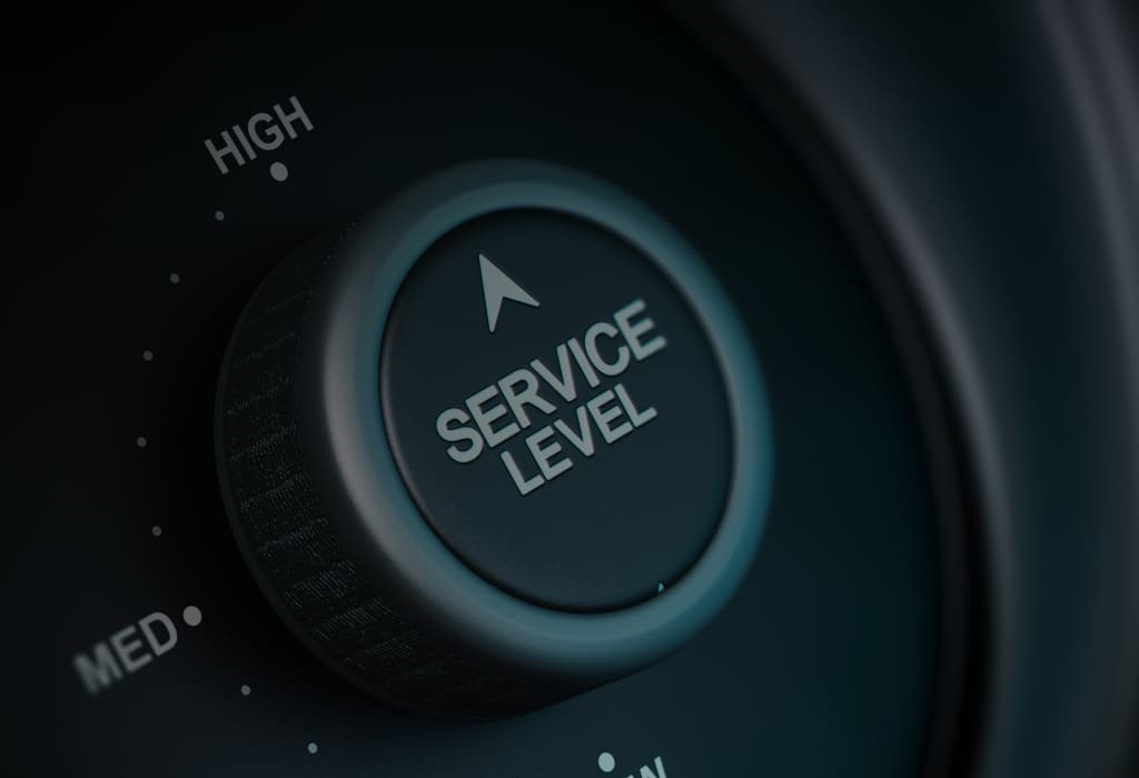 переключатель уровня сервиса